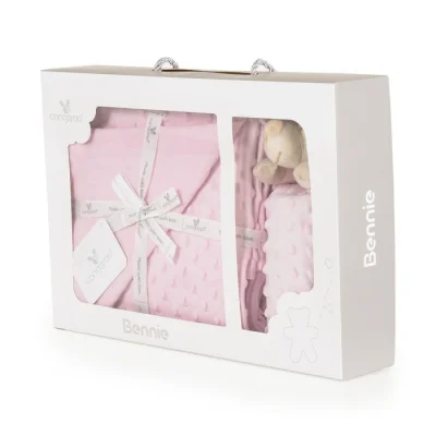 Cangaroo dekica za bebe bennie, roza