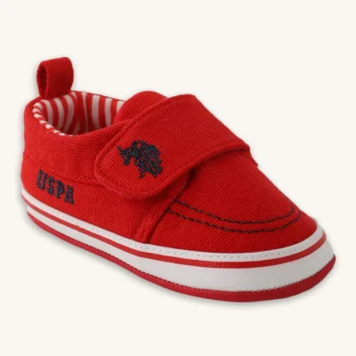 Us Polo Assn nehodajuće cipelice za bebe, crveni