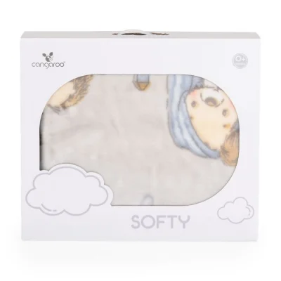 Cangaroo dekica za bebu softy lovely day, 110 × 140 cm