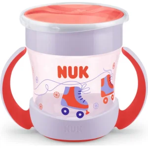 NUK mini magic cup, 6 mj+, crvena