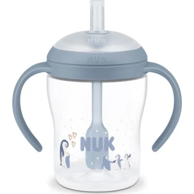 NUK Perfect Match boca za učiti piti sa slamkom, 150 ml, sort