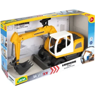 Lena Worxx, bager Liebherr A 918 Litronic