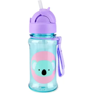 Skip Hop bočica sa slamkom tritan, 355 ml, koala