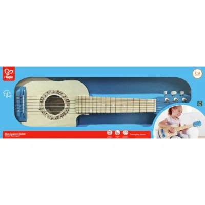 Hape drvena gitara, plava laguna