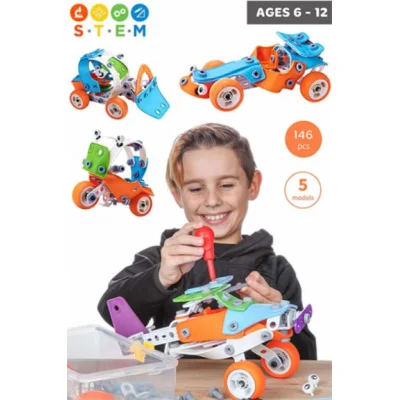 Hoogar kids igračka edukativni građevinski set, 5u1