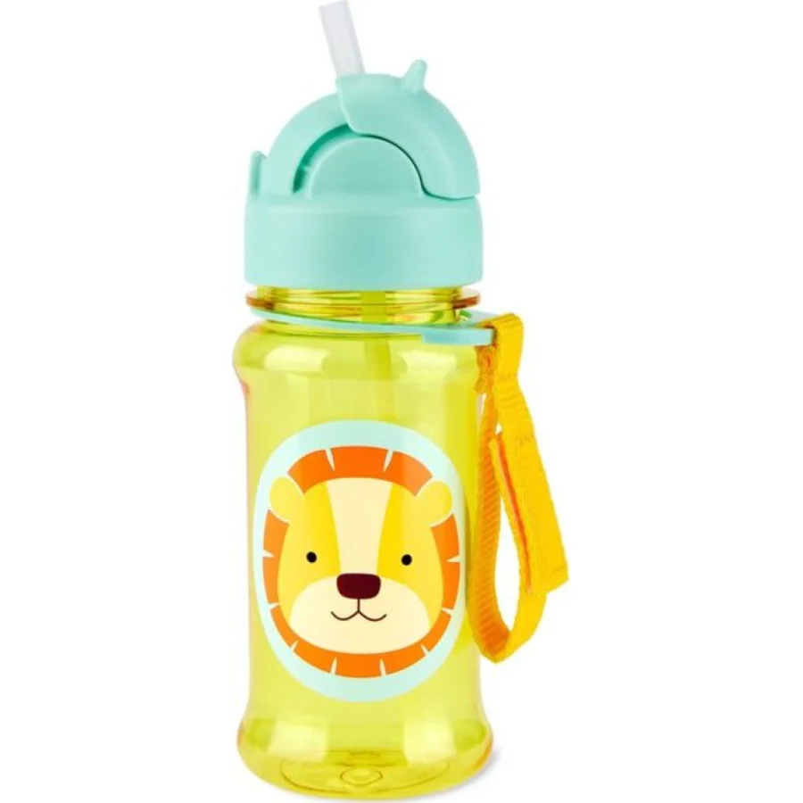 Skip Hop bočica sa slamkom tritan, 355 ml, lav