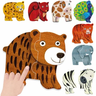 HEADU moje prve životinjske puzzle
