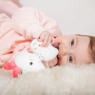 Baby Fehn zvečka, jednorog