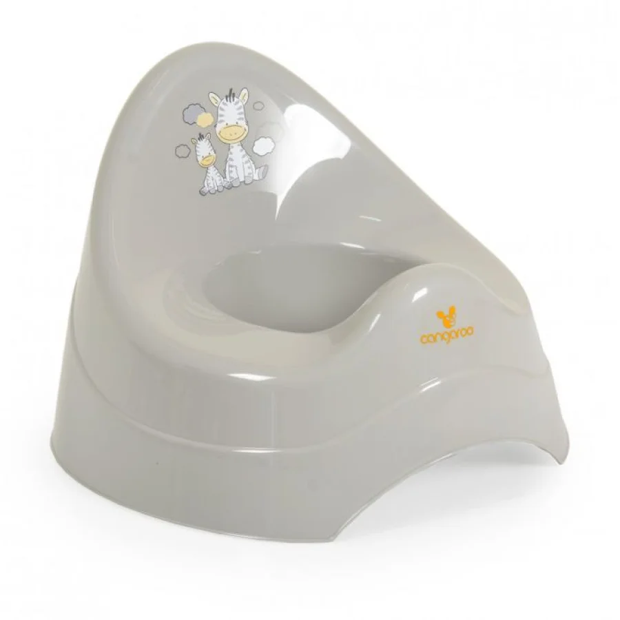 Cangaroo tuta zebra pastel, sivi