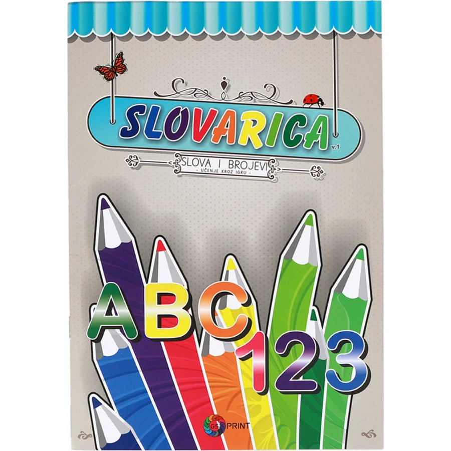 Slovarica A4, latinica