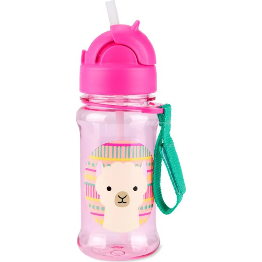 Skip Hop bočica sa slamkom tritan, 355 ml, ljama