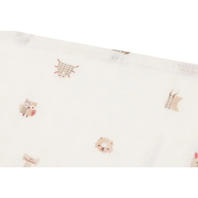 Jollein muslin pelene animal friends, 3 kom