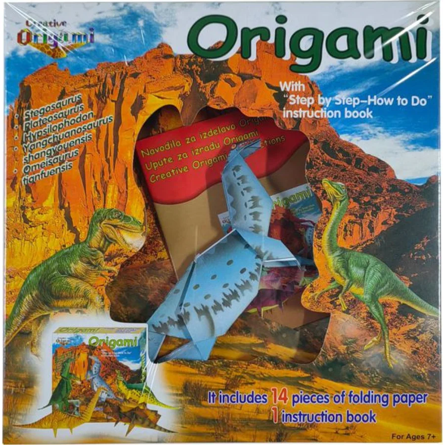 Origami dinosauri