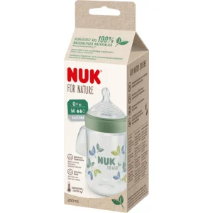 NUK for Nature bočica sa indikatorom temperature PP, 260 ml, zelena