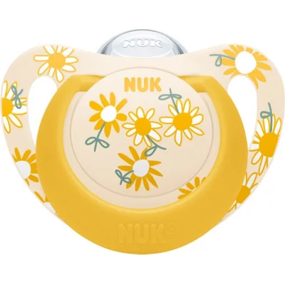 NUK duda Star sa kutijicom, sort, 6 kom, 18–36 mj.