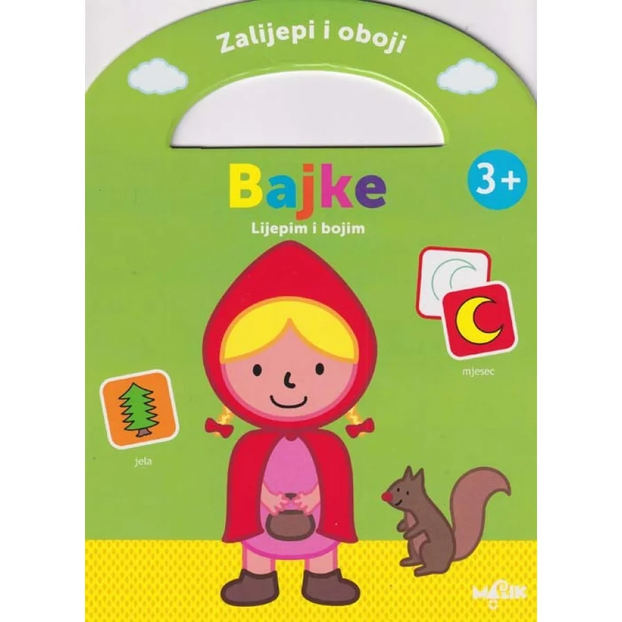 Zalijepi i oboji, bajke (dob 3+)