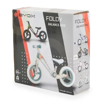 Byox balans bicikl foldy, crni