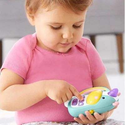 Skip Hop dječja igračka telefon, jednorog