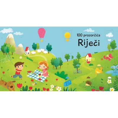 100 prozorčića, riječi