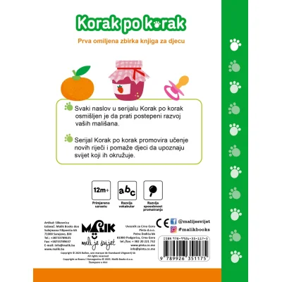 Korak po korak, moje prve riječi 12+