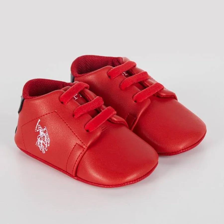 Us Polo Assn nehodajuće cipelice za bebe - crvene