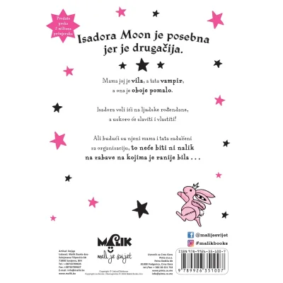 Isadora Moon slavi rođendan