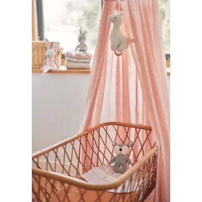 Jollein baldahin vintage pale pink, 155 cm