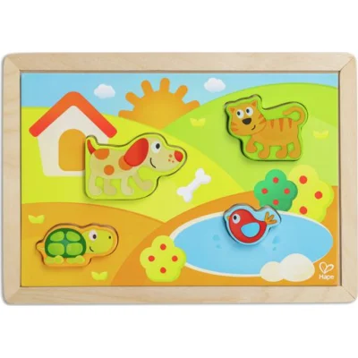 Hape drvene geometrijske puzzle