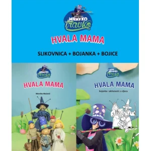 Hvala mama: bojanka, slikovnica i aktivnosti za djecu