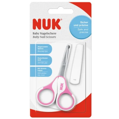 NUK škarice za nokte, roze