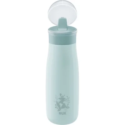 NUK Mini-Me Flip bočica od nehrđajućeg čelika, 500 ml, 12+m, zelena
