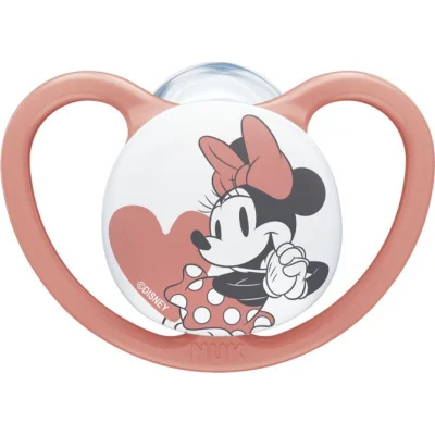 NUK duda Space Disney sa kutijicom Mickey, sort, 6 kom, 18–36 mj.