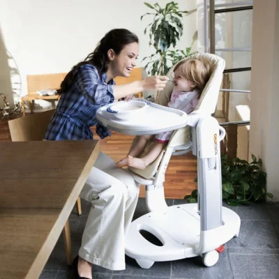 Peg Perego hranilica / ljuljačka tatamia follow me, wonder zelena