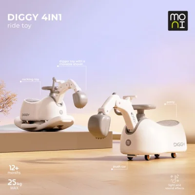 Moni 4 u 1 igračka za jahanje, Diggy