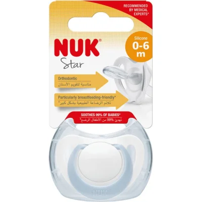 NUK duda star sa kutijicom, 0–6 mj.