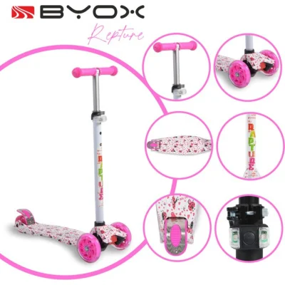 Byox romobil rapture, bijeli
