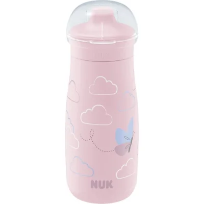 NUK Mini-Me Sip boca za piti, 300 ml, 9+m, lila