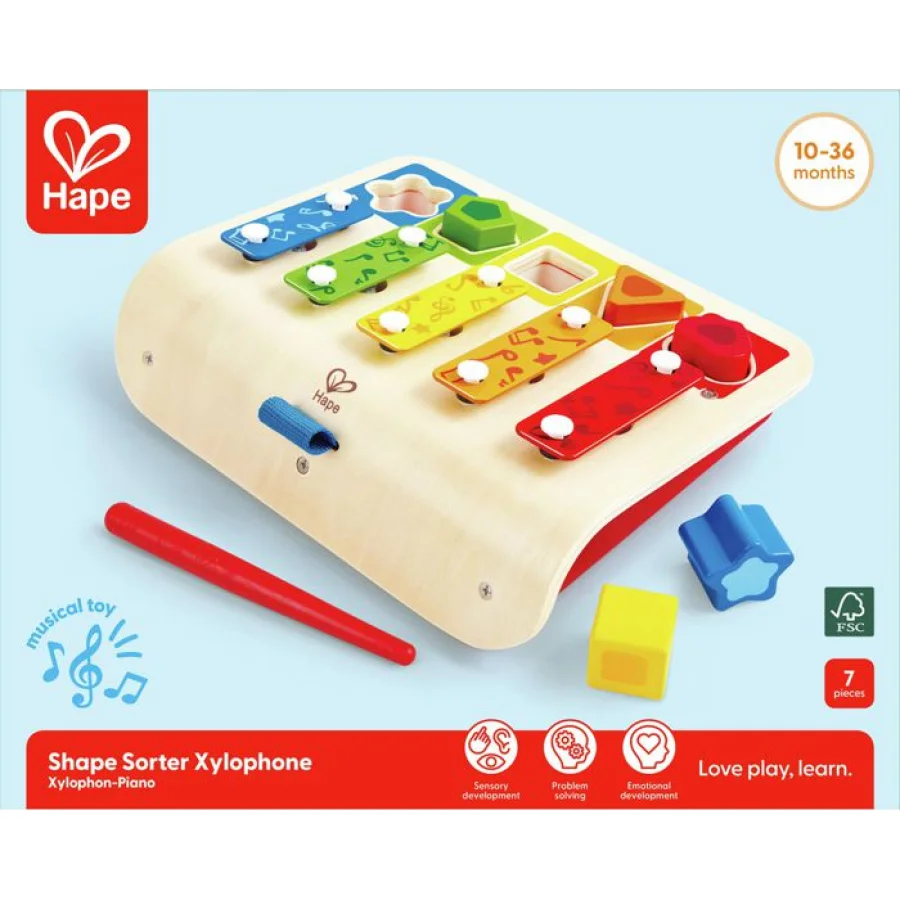Hape edukativni drveni ksilofon
