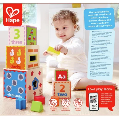 Hape kocke i sorter oblika