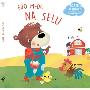 Edo medo na selu, moja prva 3D knjiga sa prozorčićima