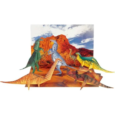 Origami dinosauri