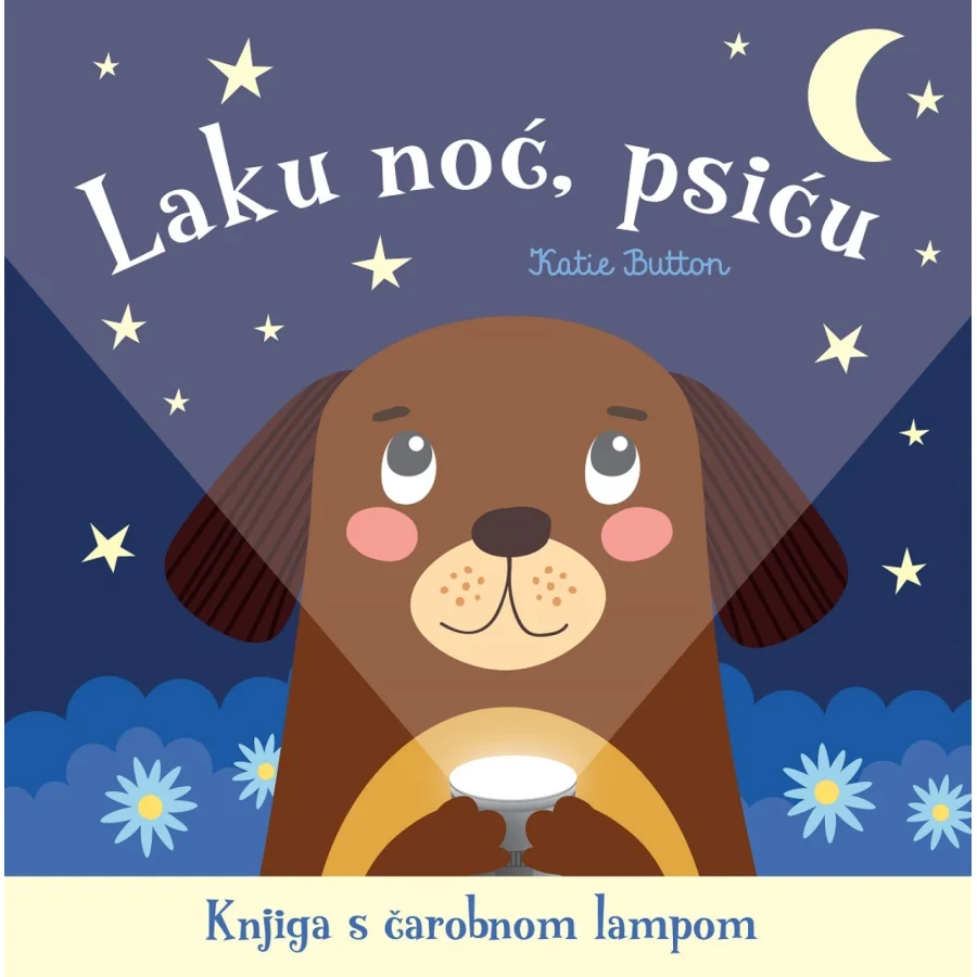 Laku noć, psiću, knjiga s čarobnom lampom