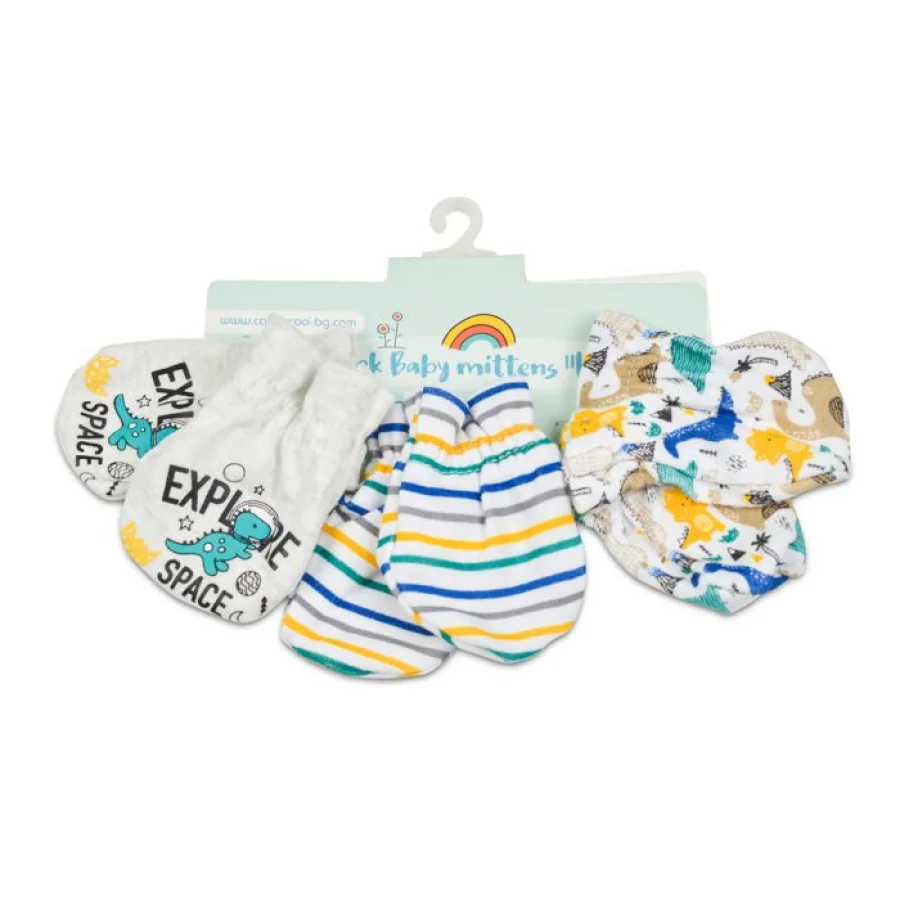 Cangaroo rukavice za bebe kay blue, 3 kom