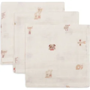Jollein muslin krpice animal friends, 3 kom