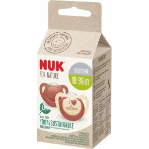 NUK for Nature duda, 2 kom, 18–36 mj., crveno