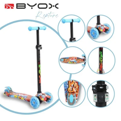 Byox romobil rapture, plavi