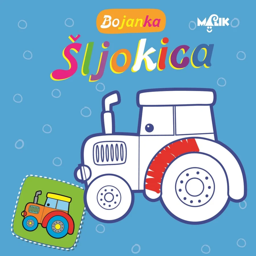 Bojanka šljokica, plava