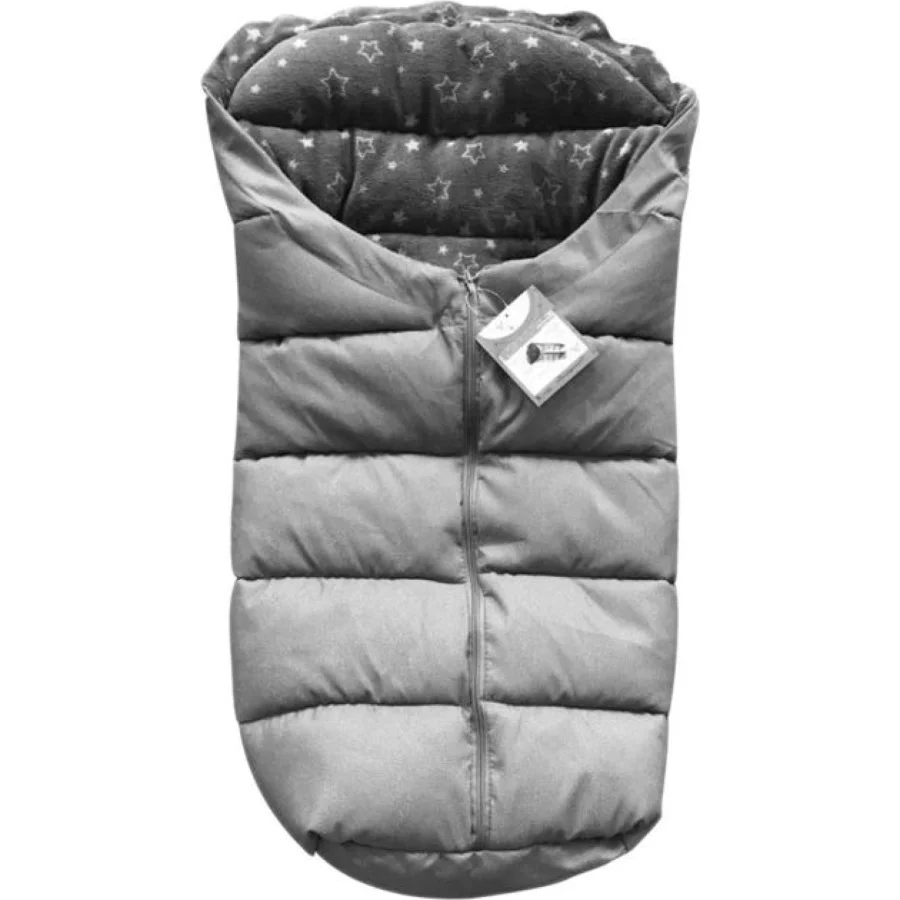Cangaroo zimska navlaka za kolica cuddle, sivi