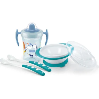 NUK set za učiti jesti, dječak