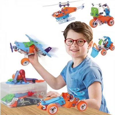 Hoogar kids igračka edukativni građevinski set, 5u1